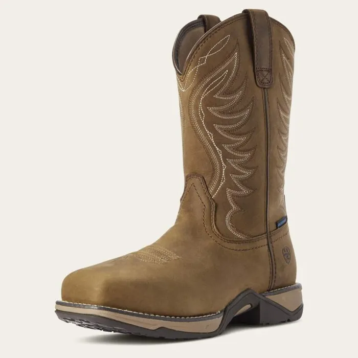 Western Boots Women Ariat Anthem Waterproof Composite Toe Work Boot Distressed Brown Western Boots Women Ariat Anthem Waterproof Composite Toe Work Boot Distressed Brown