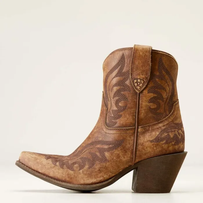 Western Boots Women Ariat Chandler Western Boot Naturally Distressed Brown Western Boots Women Ariat Chandler Western Boot Naturally Distressed Brown