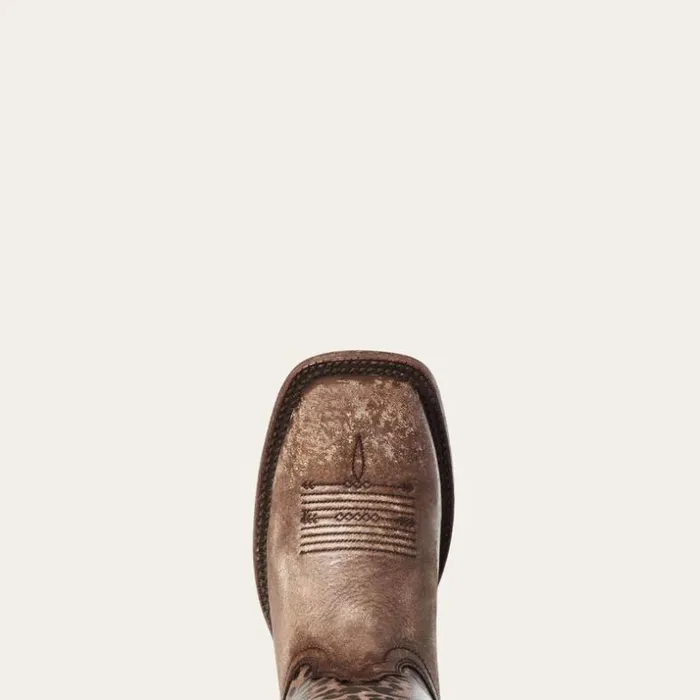 Western Boots Women Ariat Circuit Savanna Western Boot Naturally Distressed Brown