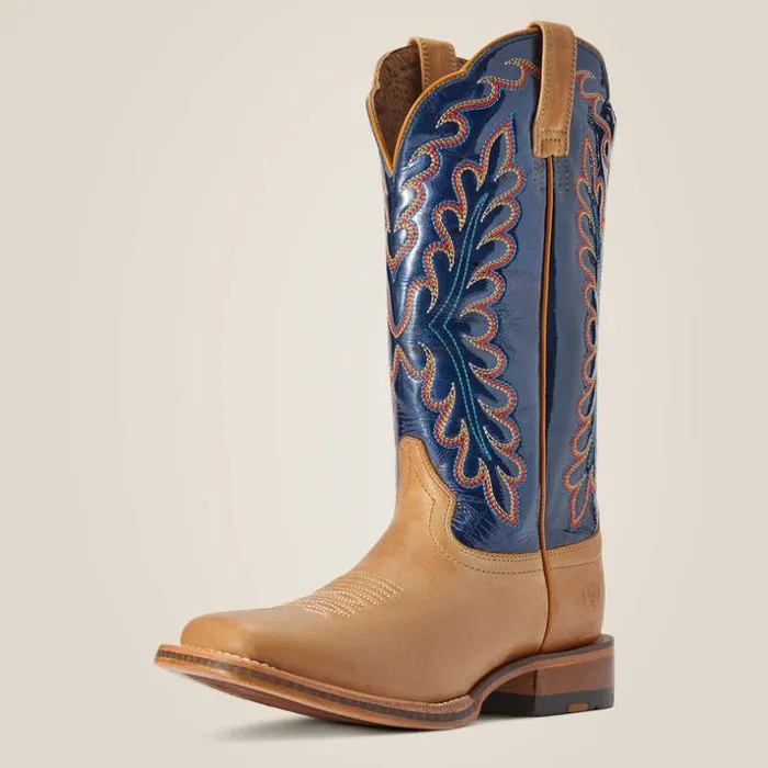 Western Boots Women Ariat Darbie Western Boot Flaxen