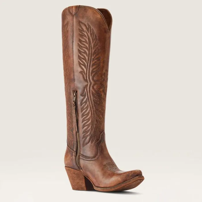 Western Boots Women Ariat Guinevere Western Boot Naturally Distressed Allegro Western Boots Women Ariat Guinevere Western Boot Naturally Distressed Allegro