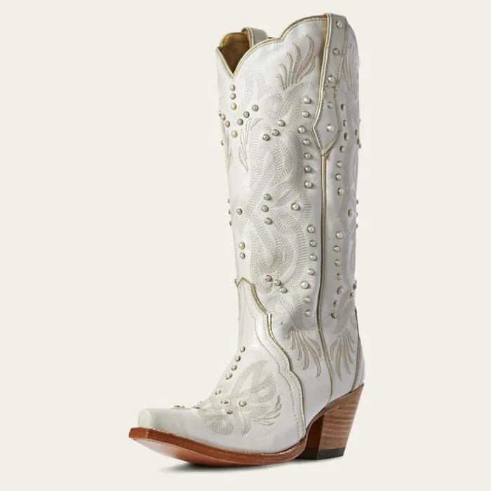 Western Boots Women Ariat Pearl Western Boot White