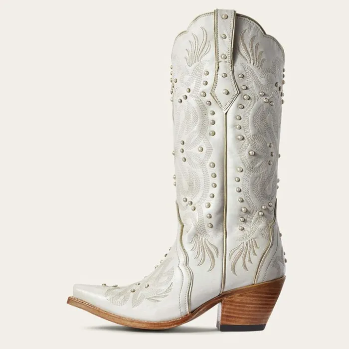 Western Boots Women Ariat Pearl Western Boot White Western Boots Women Ariat Pearl Western Boot White