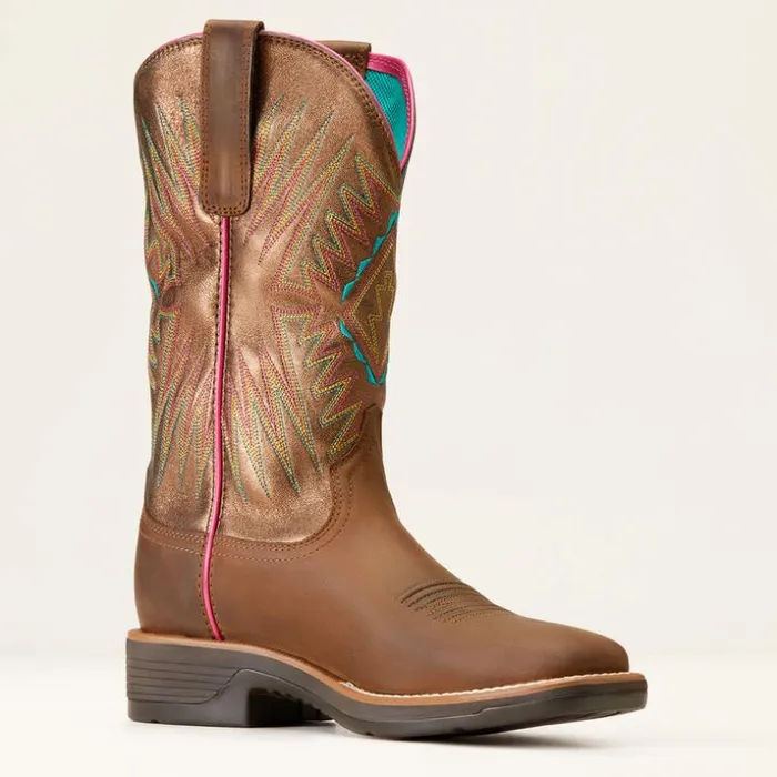 Western Boots Women Ariat Ridgeback Western Boot Distressed Tan