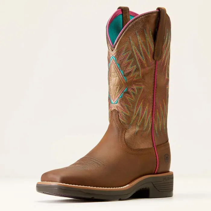 Western Boots Women Ariat Ridgeback Western Boot Distressed Tan