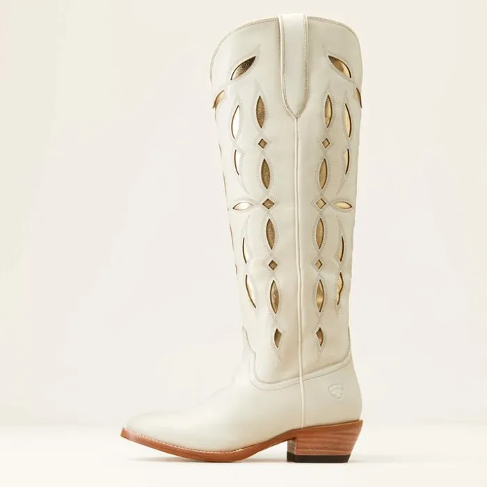 Western Boots Women Ariat Saylor StretchFit Western Boot Blanco Western Boots Women Ariat Saylor StretchFit Western Boot Blanco
