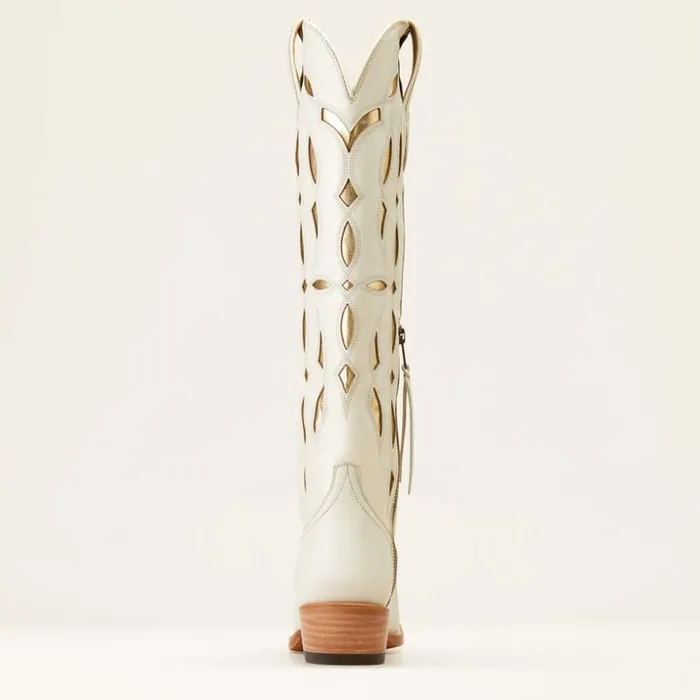 Western Boots Women Ariat Saylor StretchFit Western Boot Blanco Western Boots Women Ariat Saylor StretchFit Western Boot Blanco