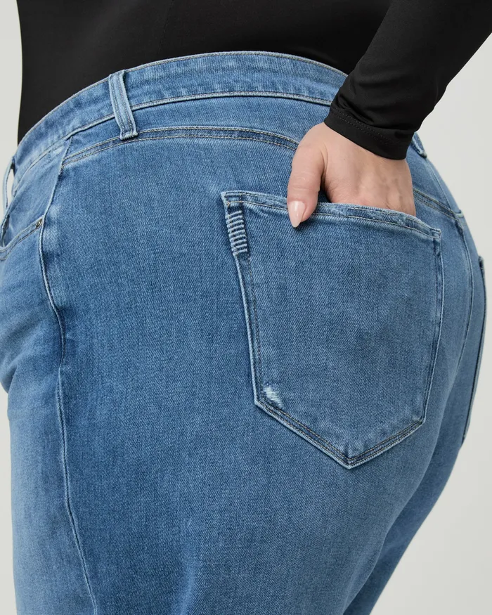 Wide Leg PAIGE Women Anessa Plus 31 Inch Wide Leg Jean 8211 Flamenco Distressed