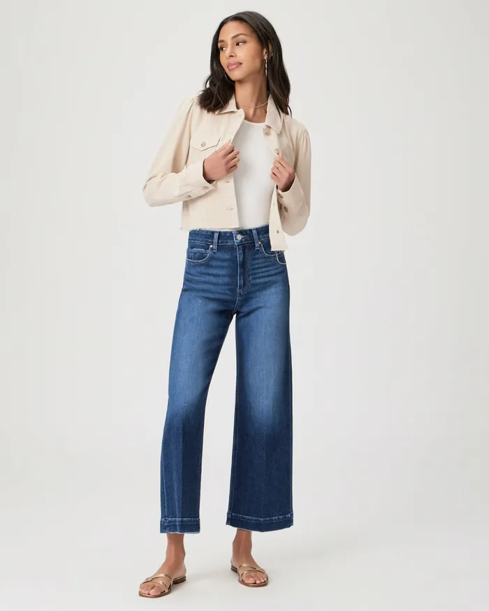 Wide Leg PAIGE Women Anessa Wide Leg Jean 8211 Foreign Film