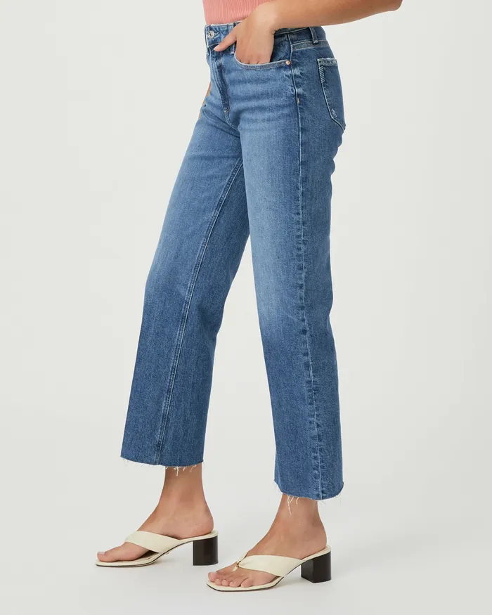 Wide Leg PAIGE Women Leenah Ankle Wide Leg Jean 8211 Familia