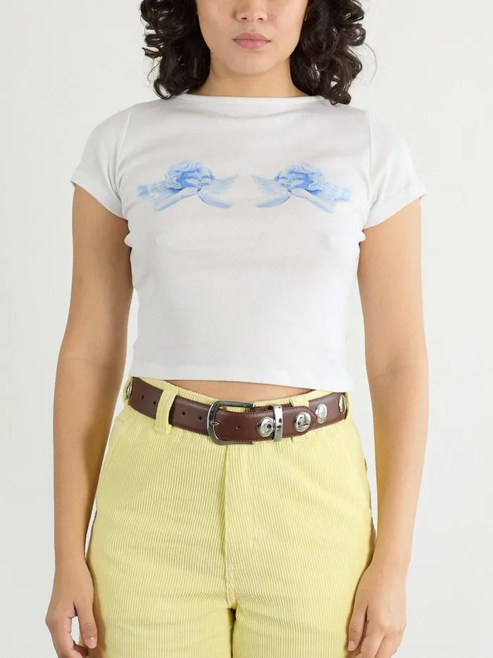 Women Alex Tee Angels Lisa Says Gah Tops