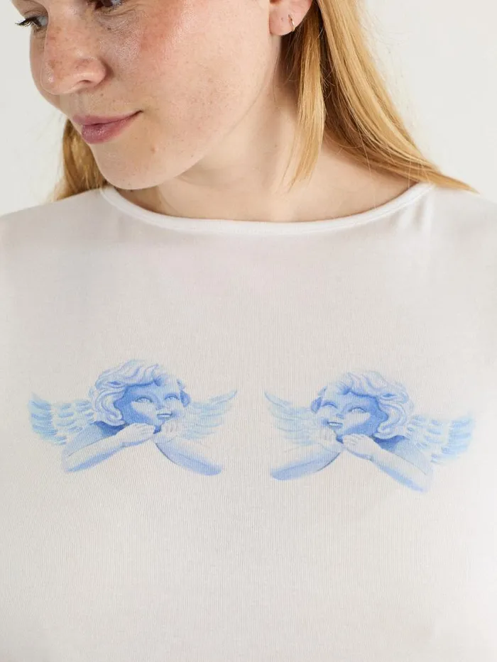 Women Alex Tee Angels Lisa Says Gah Tops