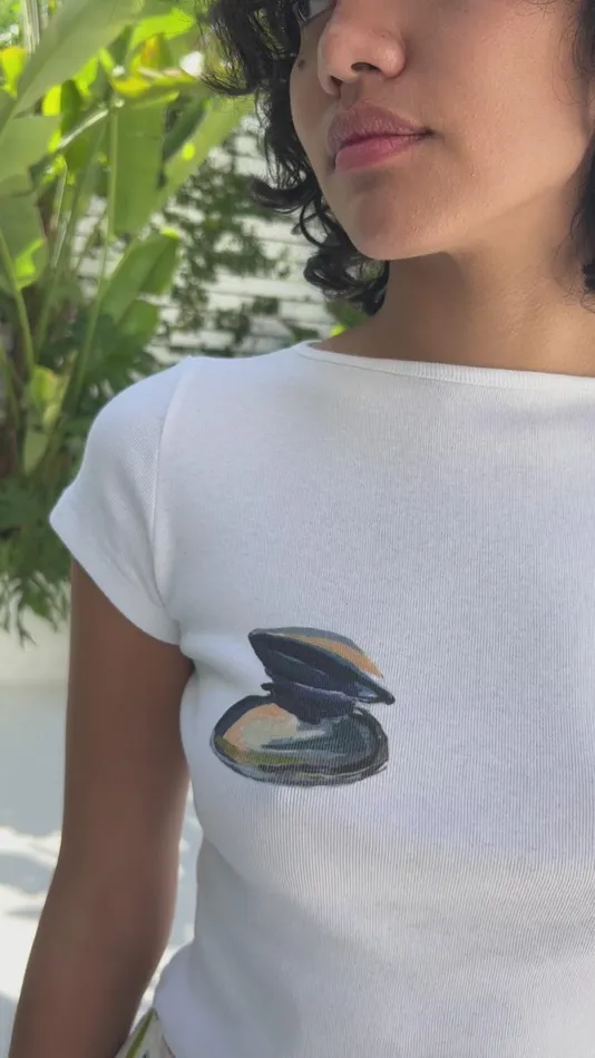 Women Alex Tee Clams Lisa Says Gah Graphic Tees