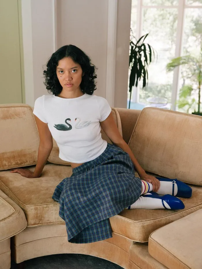 Women Alex Tee Swans Lisa Says Gah Graphic Tees