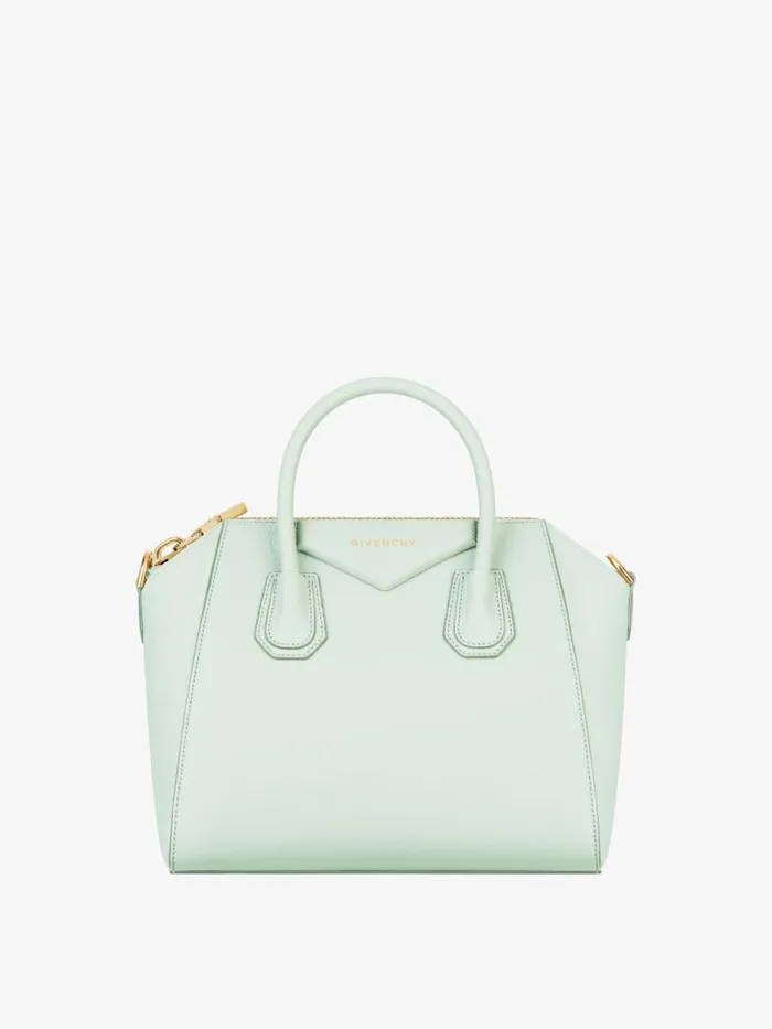 Women Antigona Givenchy Small Antigona Bag In Box Leather Celadon