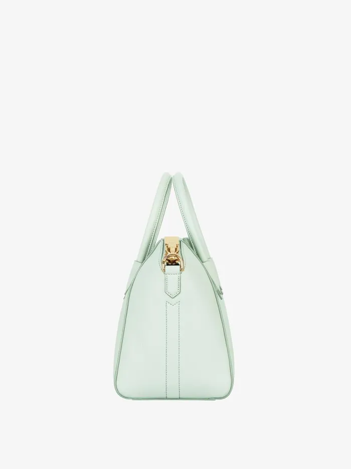 Women Antigona Givenchy Small Antigona Bag In Box Leather Celadon Women Antigona Givenchy Small Antigona Bag In Box Leather Celadon