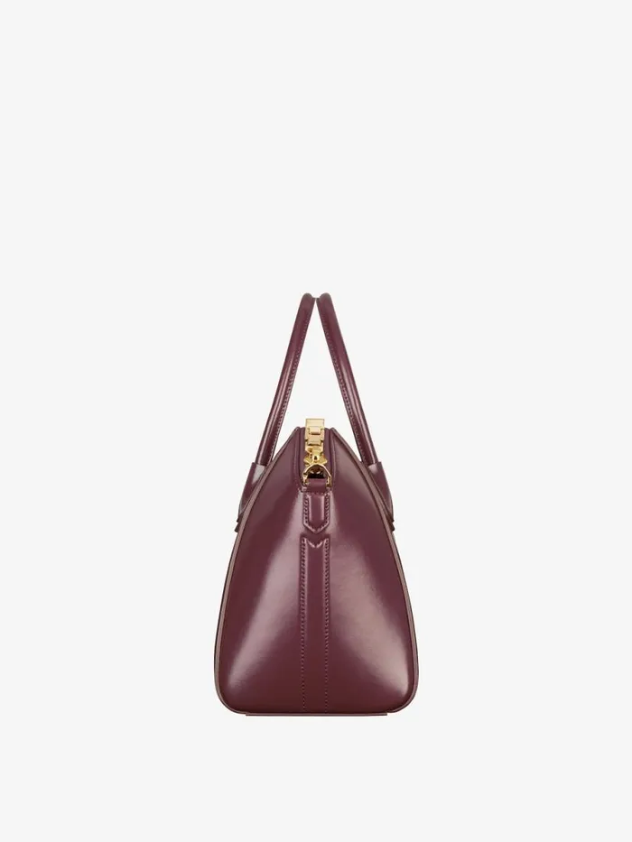 Women Antigona Givenchy Small Antigona Bag In Box Leather Oxblood Red Women Antigona Givenchy Small Antigona Bag In Box Leather Oxblood Red