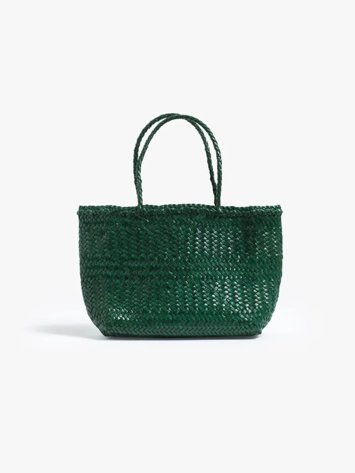 Women Bags Mother Denim Mini Leather Bag Forest
