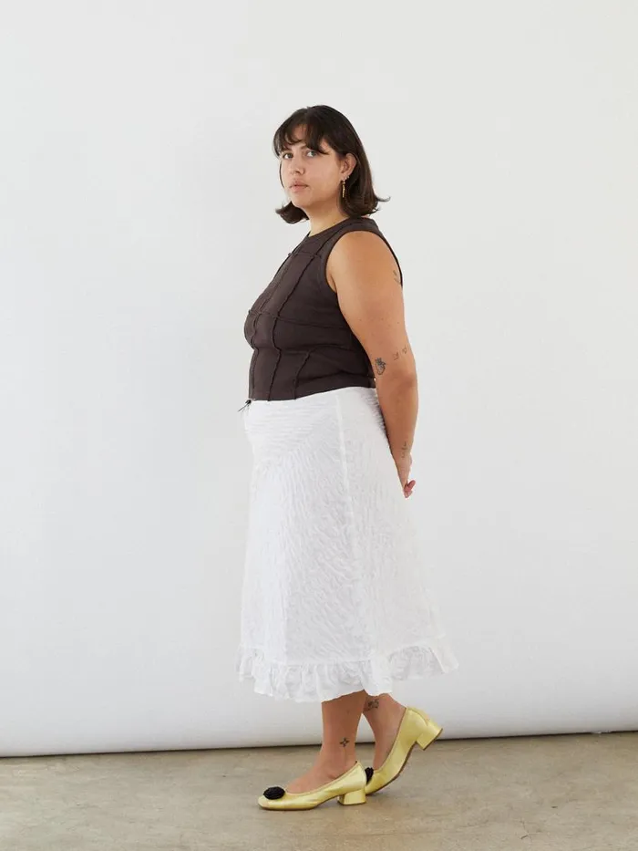 Women Basin Slip Skirt Salt Lisa Says Gah Bottoms Women Basin Slip Skirt Salt Lisa Says Gah Bottoms