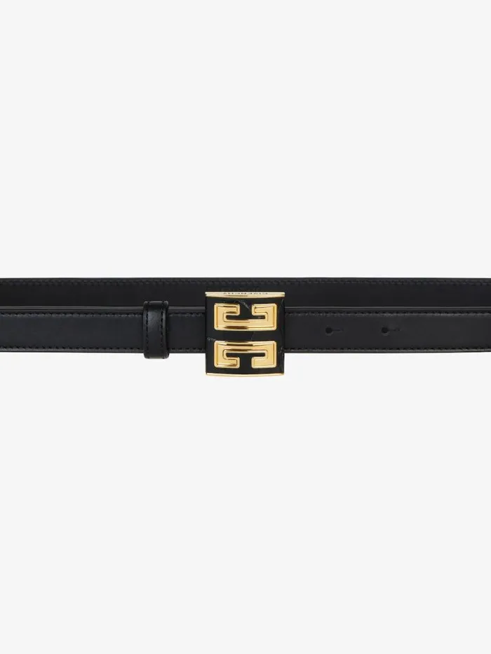 Women Belts Givenchy 4G Belt In Leather Black Women Belts Givenchy 4G Belt In Leather Black