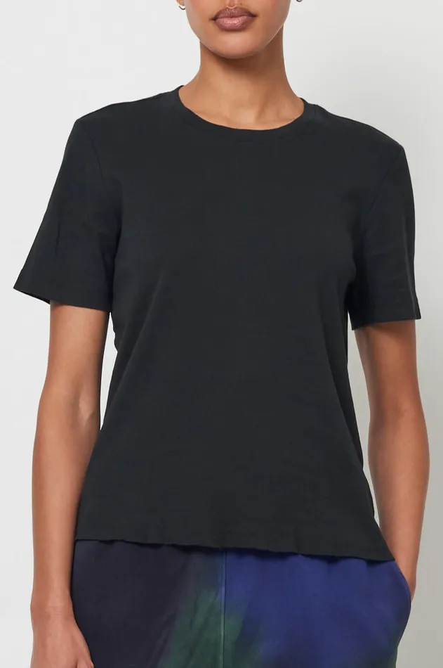 Women Black Boy Tee Raquel Allegra Tops