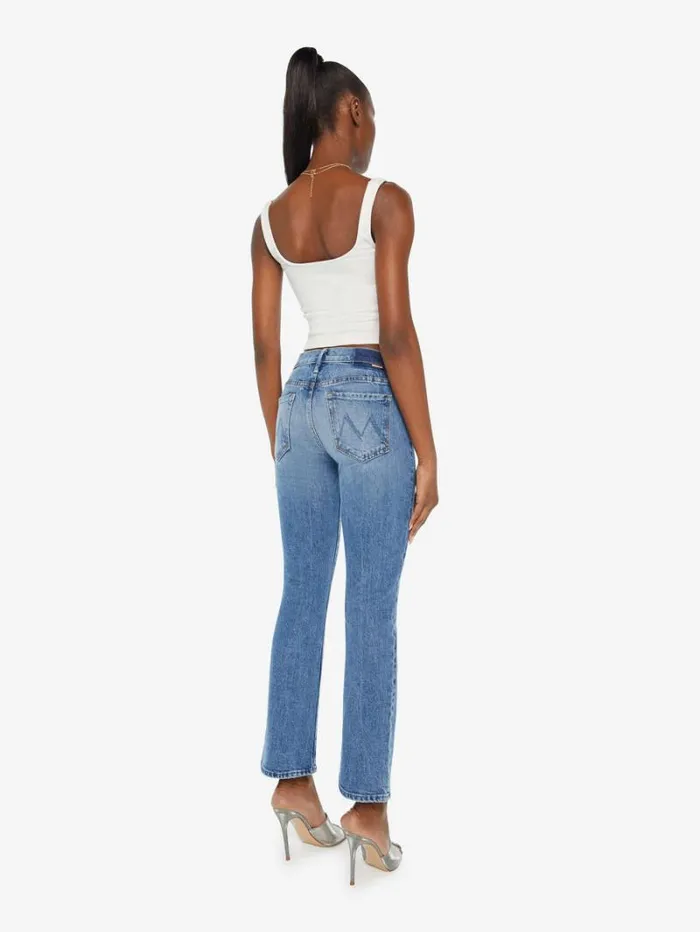 Women Bootcut Mother Denim The Insider Flood Wash Metal Magic Women Bootcut Mother Denim The Insider Flood Wash Metal Magic