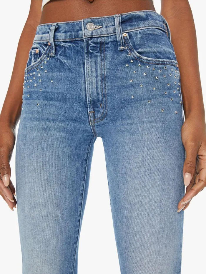 Women Bootcut Mother Denim The Insider Flood Wash Metal Magic Women Bootcut Mother Denim The Insider Flood Wash Metal Magic