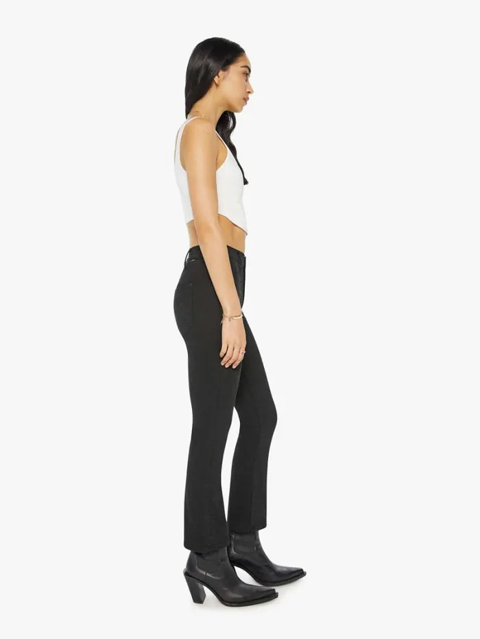 Women Bootcut Mother Denim The Patch Pocket Insider Ankle Wash Pitch