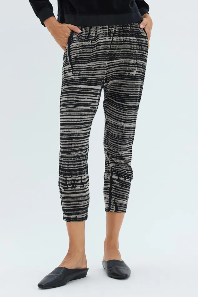 Women Brush Black Jezebel Pant Raquel Allegra Bottoms