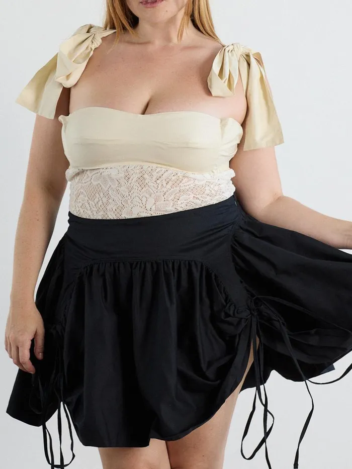 Women Butterfly Skirt Black Lisa Says Gah Skirts