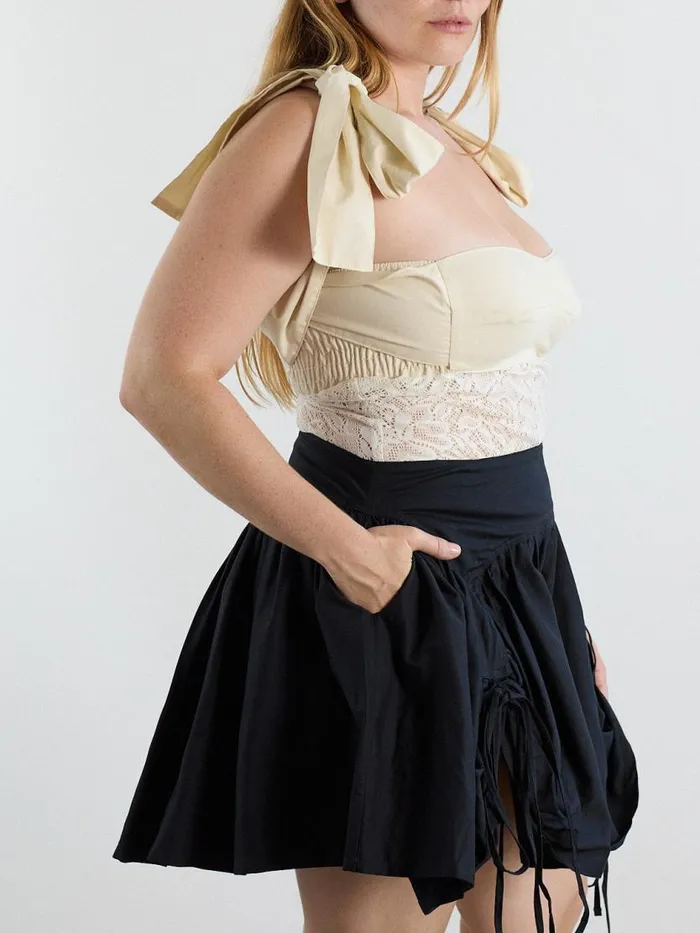 Women Butterfly Skirt Black Lisa Says Gah Skirts