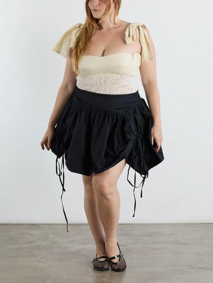 Women Butterfly Skirt Black Lisa Says Gah Skirts