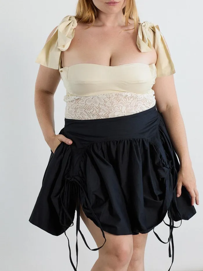 Women Butterfly Skirt Black Lisa Says Gah Skirts