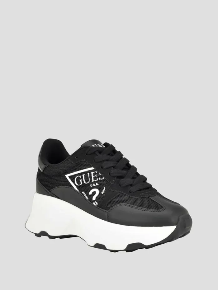 Women Calebb Sneakers Gingham Sneakers GUESS