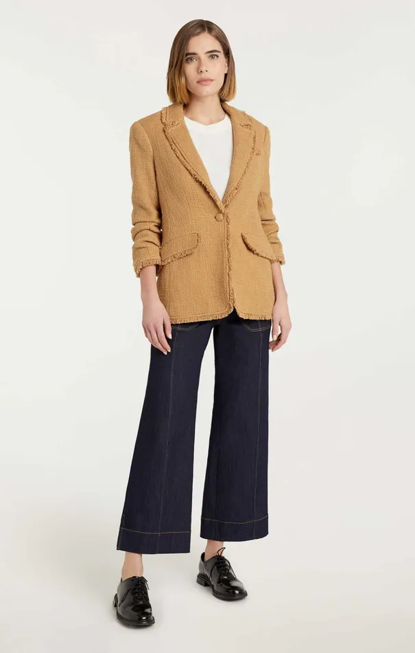 Women Cinq Sept Blazers Boucle Khloe Blazer Sahara