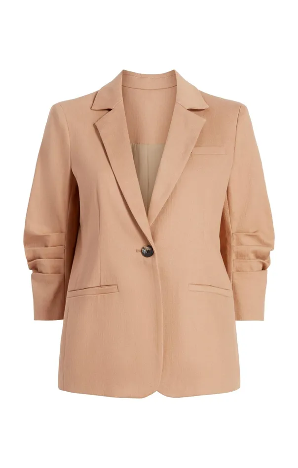 Women Cinq Sept Blazers Denim Khloe Blazer Sahara