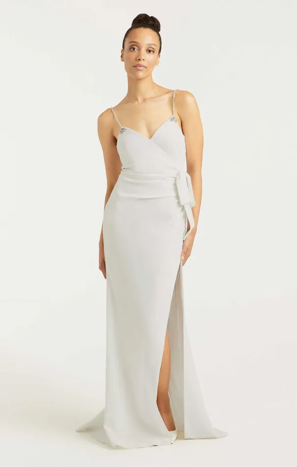 Women Cinq Sept Cocktail and Evening Emmie Gown Ivory