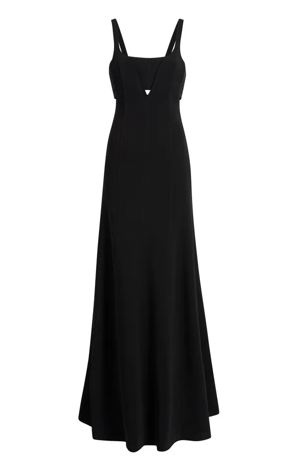 Women Cinq Sept Cocktail and Evening Liliane Gown Black