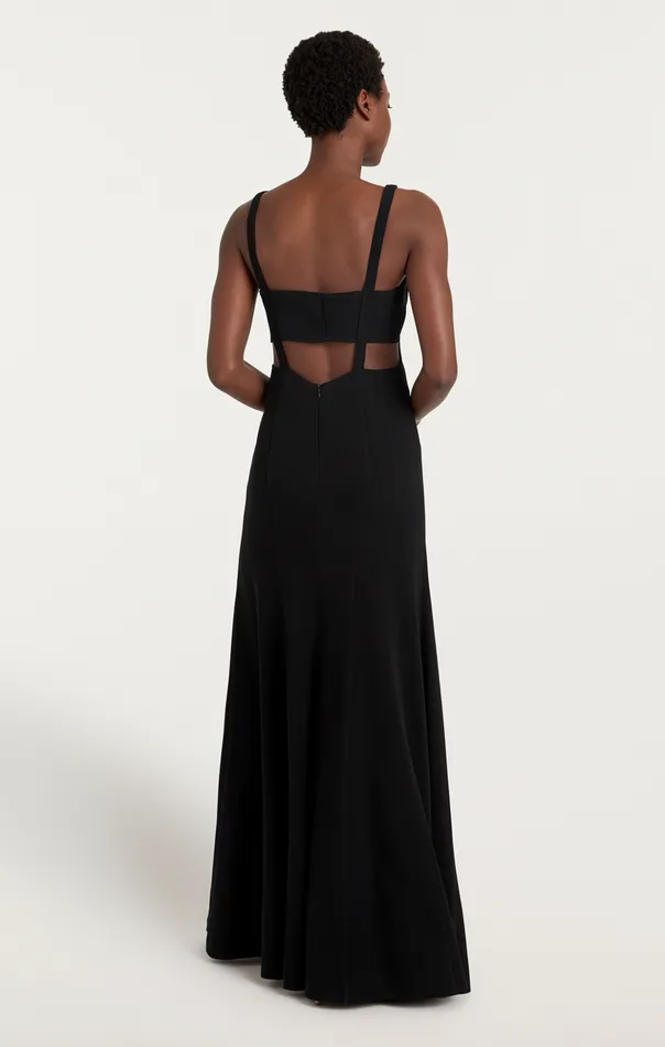 Women Cinq Sept Cocktail and Evening Liliane Gown Black