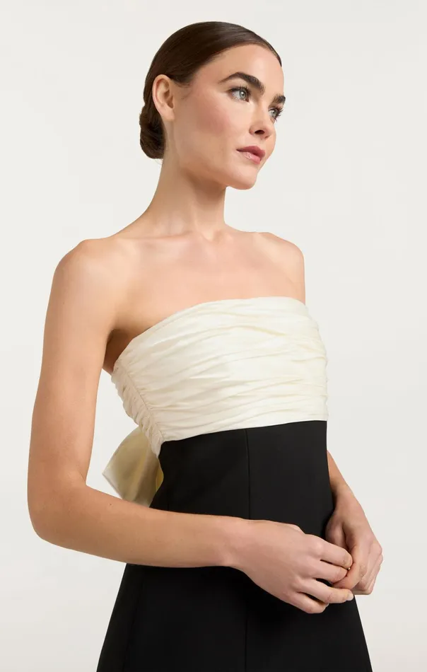 Women Cinq Sept Cocktail and Evening Lorella Gown Blackivory