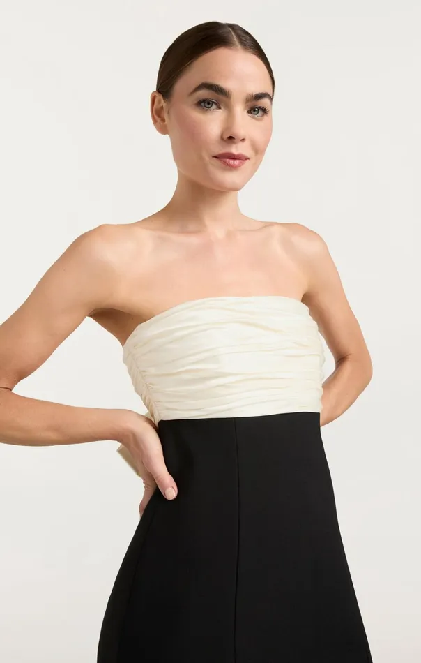 Women Cinq Sept Cocktail and Evening Lorella Gown Blackivory