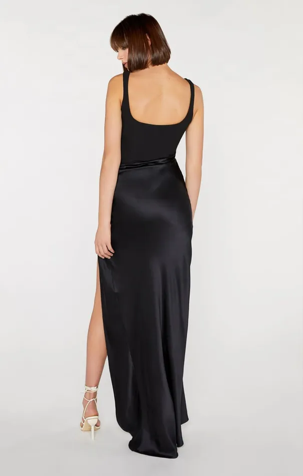 Women Cinq Sept Cocktail and Evening Marian Gown Black