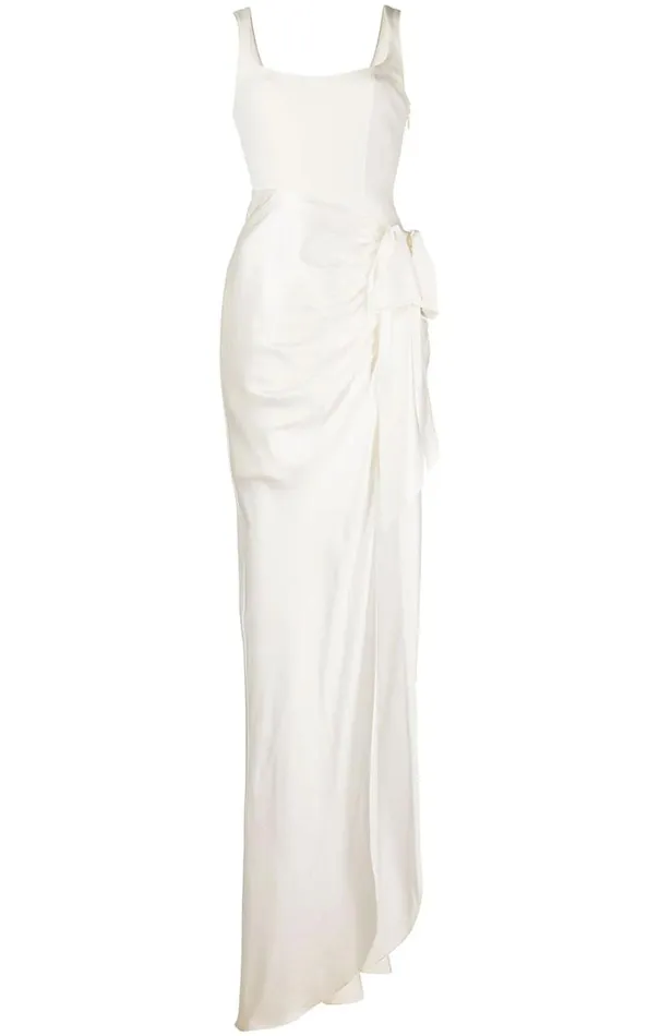 Women Cinq Sept Cocktail and Evening Marian Gown Ivory