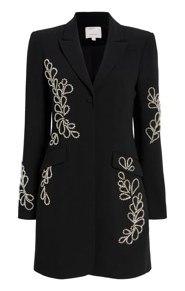 Women Cinq Sept Cocktail and Evening Rhinestone Paisley Long Sleeve Joel Dress Black Women Cinq Sept Cocktail and Evening Rhinestone Paisley Long Sleeve Joel Dress Black