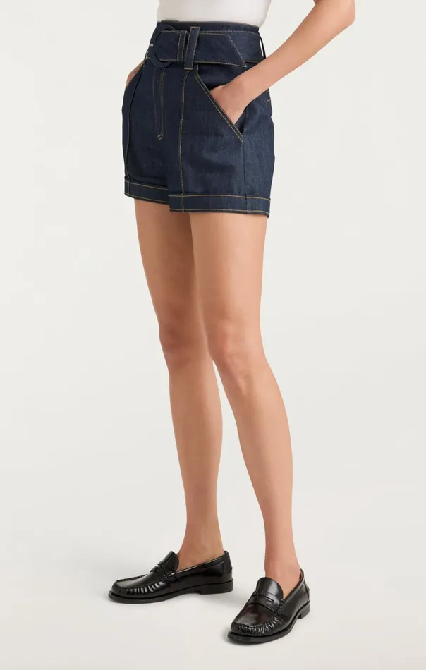 Women Cinq Sept Denim Denim Aldi Short Indigo