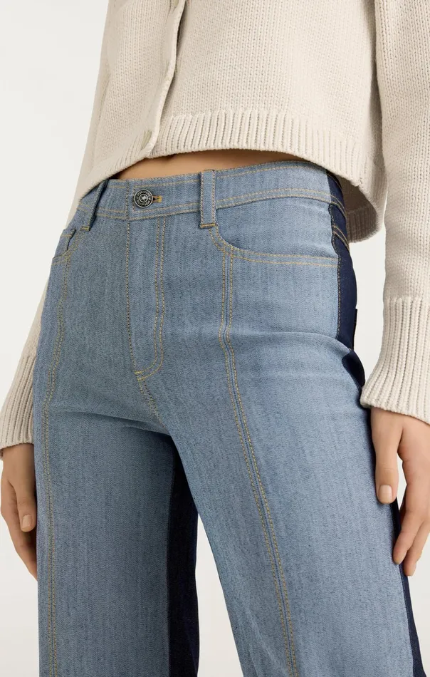Women Cinq Sept Denim Verona Pant Light Indigoindigo