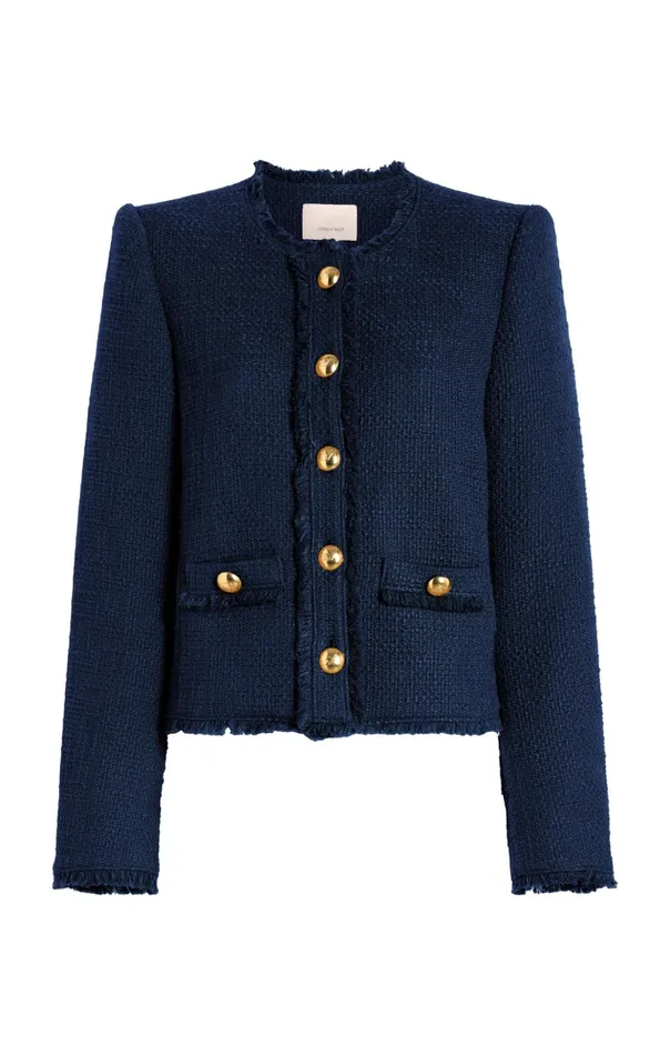 Women Cinq Sept Jackets Christie Jacket Navy