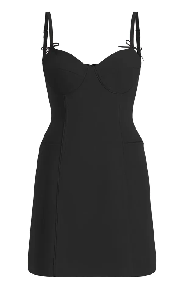 Women Cinq Sept Mini Felicia Dress Black