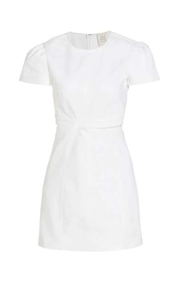 Women Cinq Sept Mini Maddy Dress White