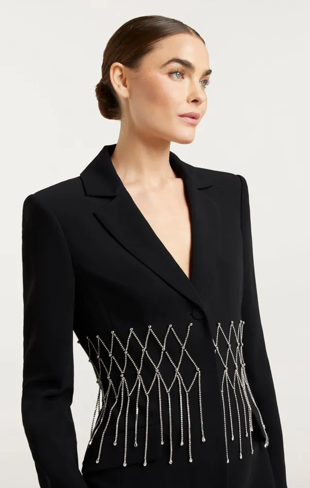 Women Cinq Sept Mini Naydeen Dress Black